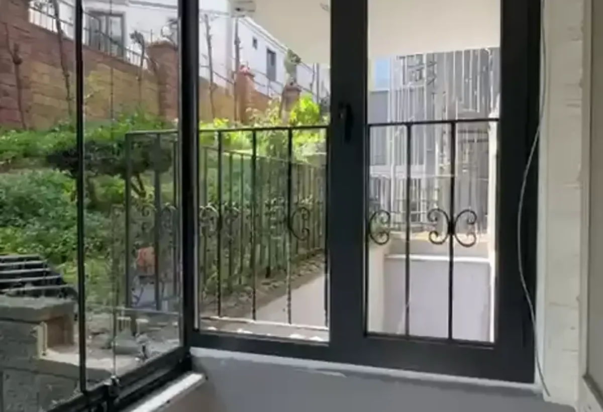 Katlanır cam balkon gerçek uygulama görseli